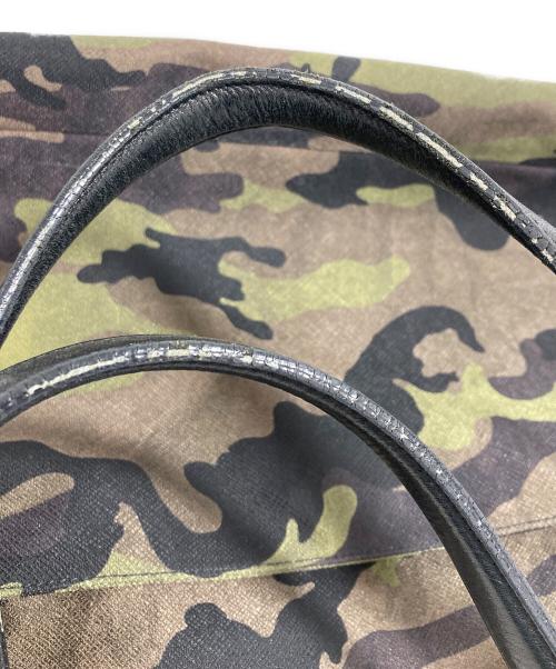 PELLE MORBIDA（ペッレモルビダ）PELLE MORBIDA (ペッレモルビダ) トートバッグ カーキの古着・服飾アイテム