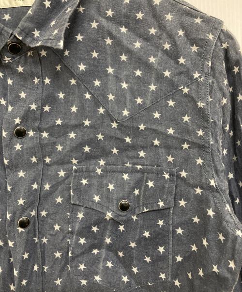 Saint Laurent Paris（サンローランパリ）Saint Laurent Paris (サンローランパリ) ウエスタンシャツ ネイビー サイズ:XSの古着・服飾アイテム