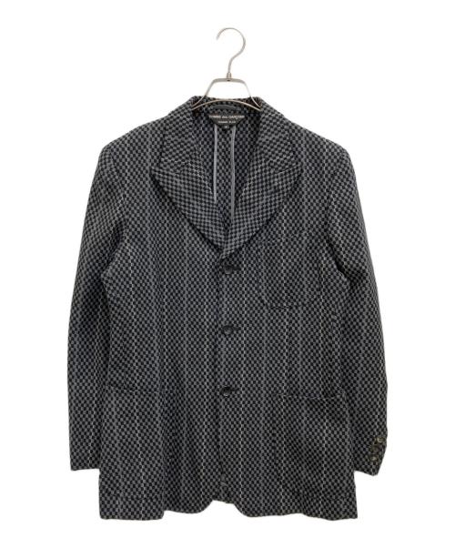 COMME des GARCONS HOMME PLUS（コムデギャルソンオムプリュス）COMME des GARCONS HOMME PLUS (コムデギャルソンオムプリュス) テーラードジャケット グレー サイズ:Mの古着・服飾アイテム