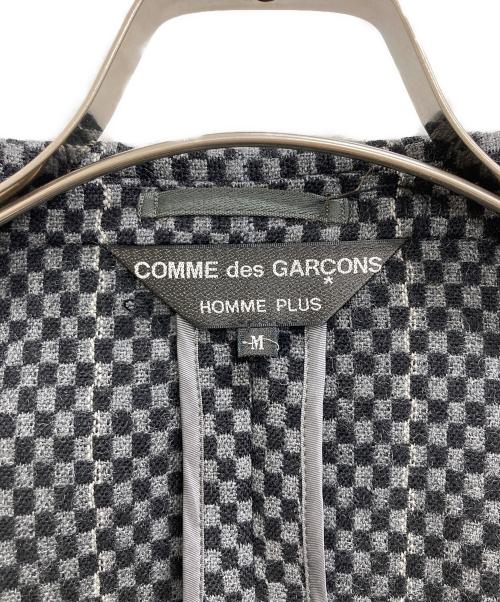 COMME des GARCONS HOMME PLUS（コムデギャルソンオムプリュス）COMME des GARCONS HOMME PLUS (コムデギャルソンオムプリュス) テーラードジャケット グレー サイズ:Mの古着・服飾アイテム