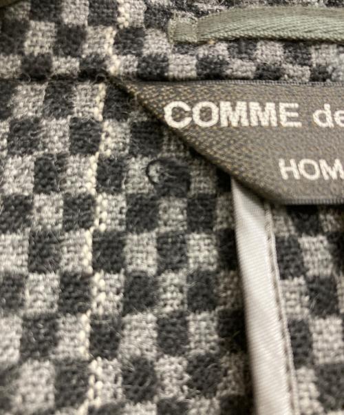 COMME des GARCONS HOMME PLUS（コムデギャルソンオムプリュス）COMME des GARCONS HOMME PLUS (コムデギャルソンオムプリュス) テーラードジャケット グレー サイズ:Mの古着・服飾アイテム
