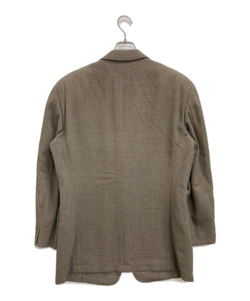 GIORGIO ARMANI（ジョルジョアルマーニ）GIORGIO ARMANI (ジョルジョアルマーニ) 3Bテーラードジャケット ブラウン サイズ:52の古着・服飾アイテム