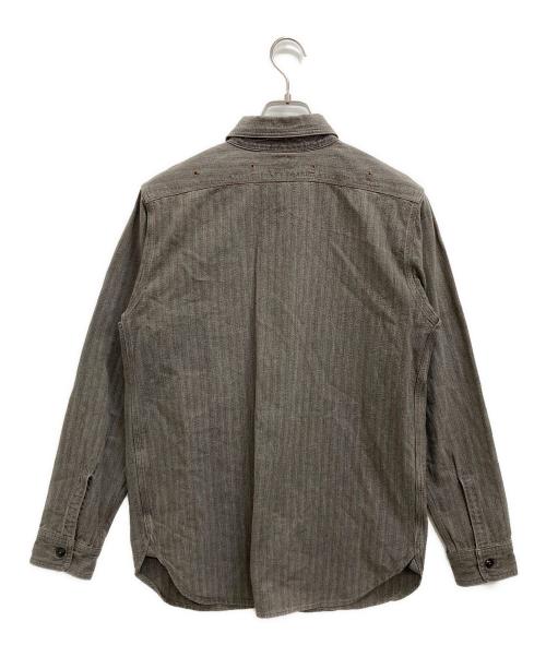 WAREHOUSE（ウエアハウス）WAREHOUSE (ウエアハウス) シャンブレーシャツ グレー サイズ:MEDIUM　15-151/2の古着・服飾アイテム
