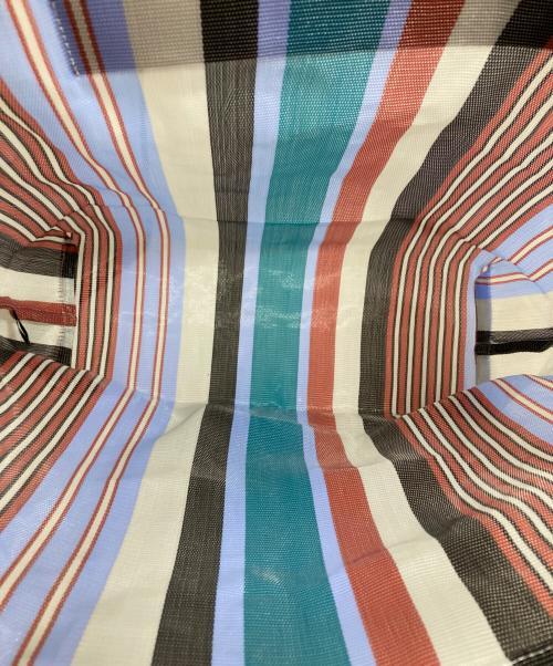 MARNI（マルニ）MARNI (マルニ) フラワーカフェトートバッグ ネイビーの古着・服飾アイテム