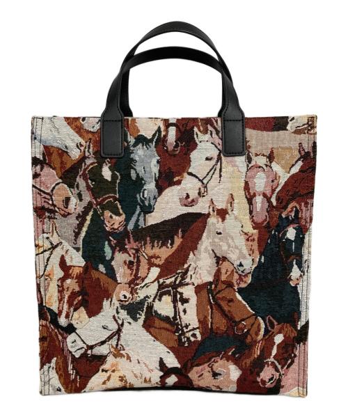 ear PAPILLONNER（イアパピヨネ）ear PAPILLONNER (イアパピヨネ) トートバッグ マルチカラーの古着・服飾アイテム