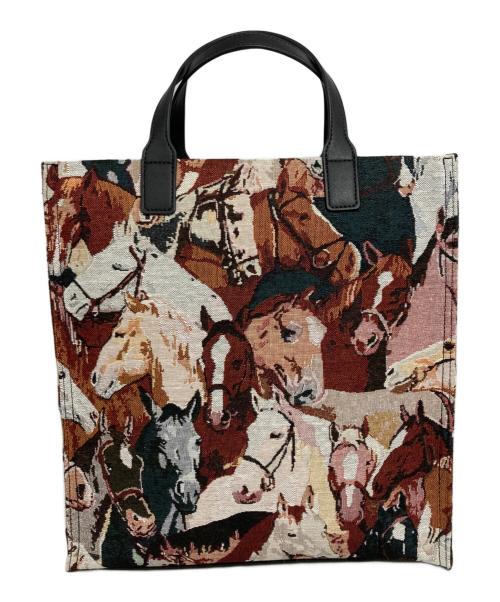 ear PAPILLONNER（イアパピヨネ）ear PAPILLONNER (イアパピヨネ) トートバッグ マルチカラーの古着・服飾アイテム