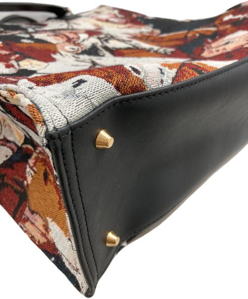 ear PAPILLONNER（イアパピヨネ）ear PAPILLONNER (イアパピヨネ) トートバッグ マルチカラーの古着・服飾アイテム