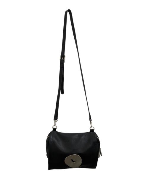 kawa-kawa（カワカワ）kawa-kawa (カワカワ) ショルダーバッグ ブラックの古着・服飾アイテム