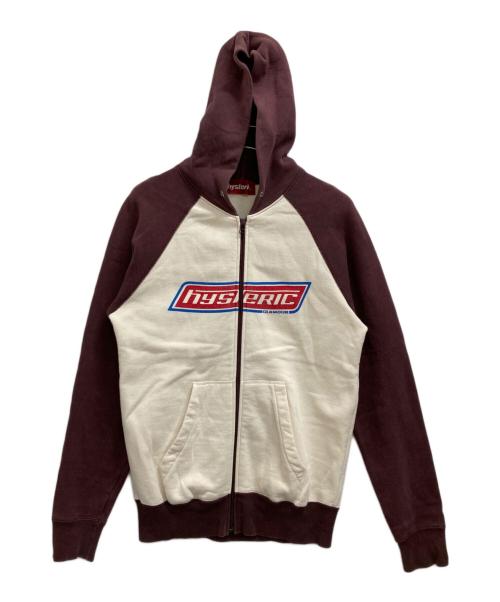 Hysteric Glamour（ヒステリックグラマー）Hysteric Glamour (ヒステリックグラマー) ジップパーカー ベージュ サイズ:FREEの古着・服飾アイテム