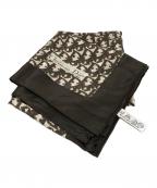 Christian Diorクリスチャン ディオール）の古着「トラッター柄スカーフ」｜ブラウン