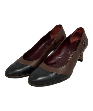 中古・古着通販】CHANEL (シャネル) パンプス レッド サイズ:22.5