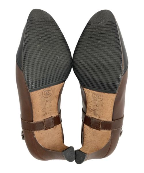 CHANEL（シャネル）CHANEL (シャネル) パンプス レッド サイズ:22.5の古着・服飾アイテム