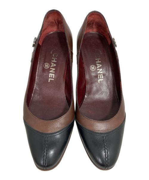 CHANEL（シャネル）CHANEL (シャネル) パンプス レッド サイズ:22.5の古着・服飾アイテム