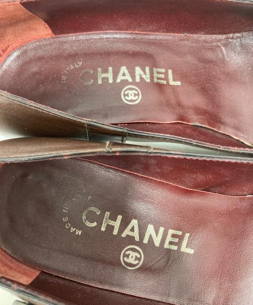CHANEL（シャネル）CHANEL (シャネル) パンプス レッド サイズ:22.5の古着・服飾アイテム