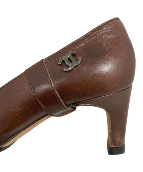 CHANEL（シャネル）CHANEL (シャネル) パンプス レッド サイズ:22.5の古着・服飾アイテム