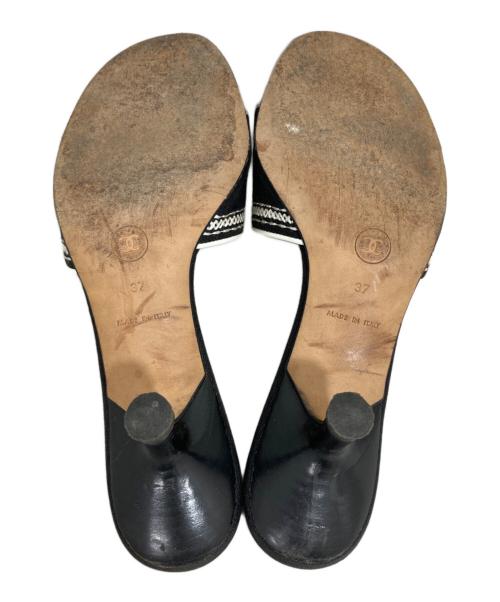 CHANEL（シャネル）CHANEL (シャネル) パンプス ブラック サイズ:37の古着・服飾アイテム