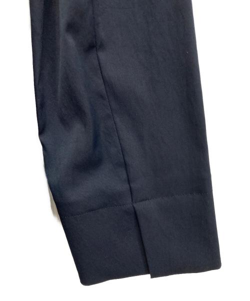 UNTITLED（アンタイトル）UNTITLED (アンタイトル) タスランノーカラーコート ネイビー サイズ:3の古着・服飾アイテム
