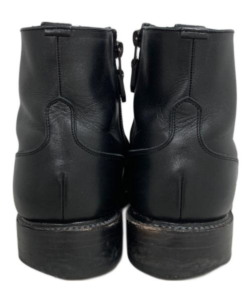 foot the coacher（フットザコーチャー）foot the coacher (フットザコーチャー) ZIP UP PLANE ブラック サイズ:9　1/2の古着・服飾アイテム