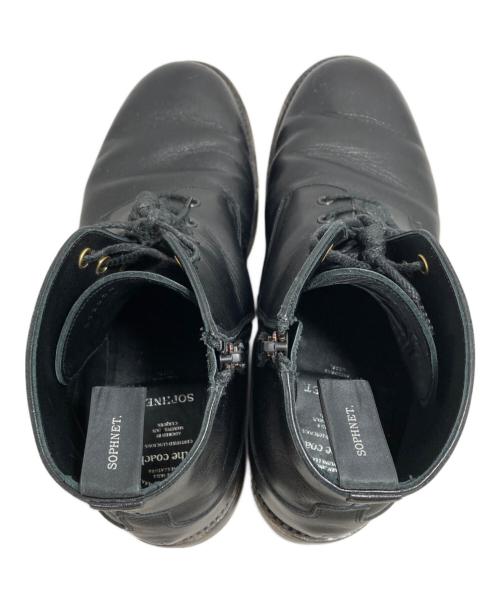 foot the coacher（フットザコーチャー）foot the coacher (フットザコーチャー) ZIP UP PLANE ブラック サイズ:9　1/2の古着・服飾アイテム