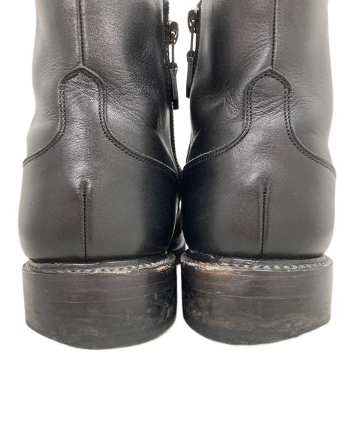 foot the coacher（フットザコーチャー）foot the coacher (フットザコーチャー) ZIP UP PLANE ブラック サイズ:9　1/2の古着・服飾アイテム