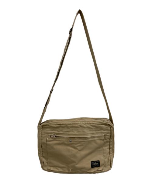 PORTER（ポーター）PORTER (ポーター) ショルダーバッグ ベージュの古着・服飾アイテム
