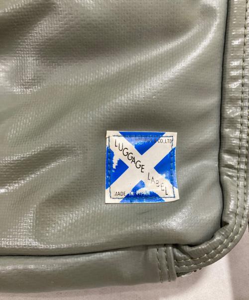 LUGGAGE LABEL（ラゲッジ レーベル）LUGGAGE LABEL (ラゲッジ レーベル) ニューライナーショルダーバッグ グリーンの古着・服飾アイテム