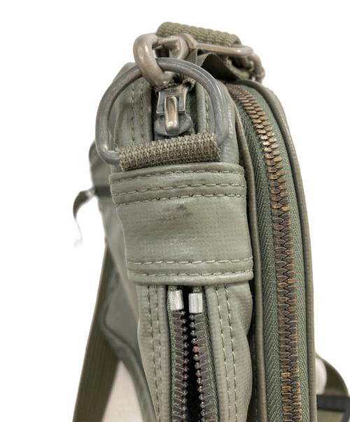 LUGGAGE LABEL（ラゲッジ レーベル）LUGGAGE LABEL (ラゲッジ レーベル) ニューライナーショルダーバッグ グリーンの古着・服飾アイテム