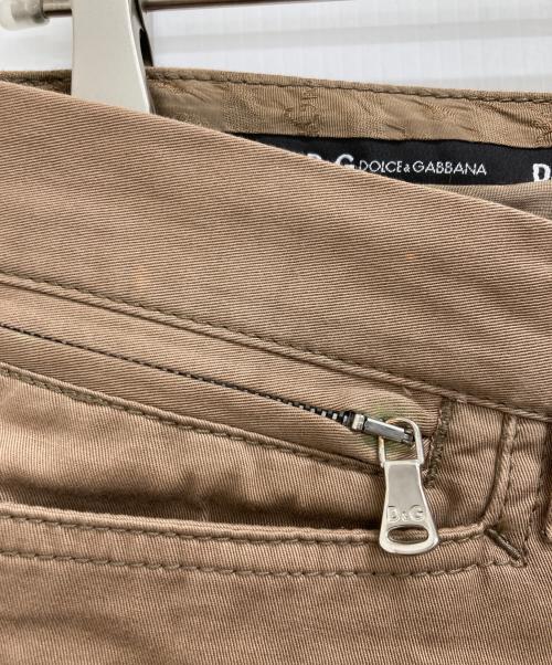 DOLCE & GABBANA（ドルチェ＆ガッバーナ）DOLCE & GABBANA (ドルチェ＆ガッバーナ) パンツ ブラウン サイズ:46の古着・服飾アイテム