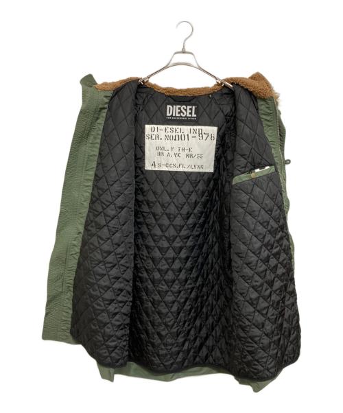 DIESEL（ディーゼル）DIESEL (ディーゼル) モッズコート カーキ サイズ:Mの古着・服飾アイテム
