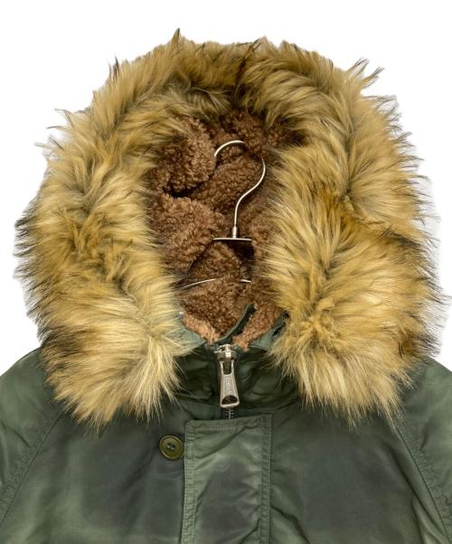 DIESEL（ディーゼル）DIESEL (ディーゼル) モッズコート カーキ サイズ:Mの古着・服飾アイテム