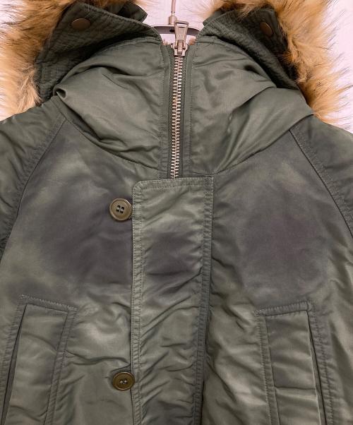 DIESEL（ディーゼル）DIESEL (ディーゼル) モッズコート カーキ サイズ:Mの古着・服飾アイテム