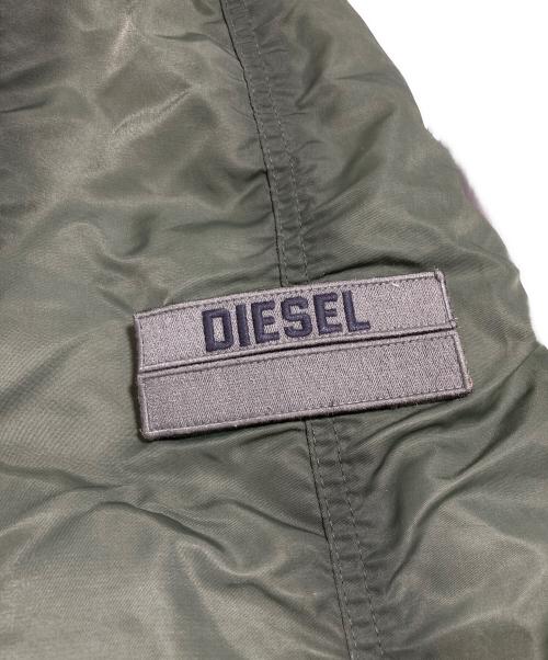 DIESEL（ディーゼル）DIESEL (ディーゼル) モッズコート カーキ サイズ:Mの古着・服飾アイテム