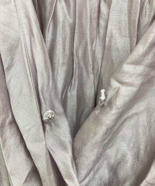 HER LIP TO（ハーリップトゥ）Her lip to (ハーリップトゥ) Airy Volume Sleeve Dress パープル サイズ:Sの古着・服飾アイテム