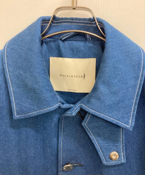 MACKINTOSH（マッキントッシュ）MACKINTOSH (マッキントッシュ) EDIFICE (エディフィス) HUMBIE DENIMコート ブルー サイズ:36の古着・服飾アイテム