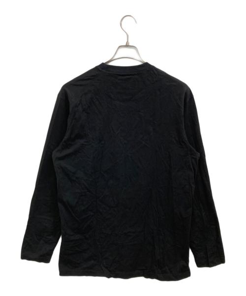Y-3（ワイスリー）Y-3 (ワイスリー) ロゴロングスリーブT シャツ ブラック サイズ:Mの古着・服飾アイテム