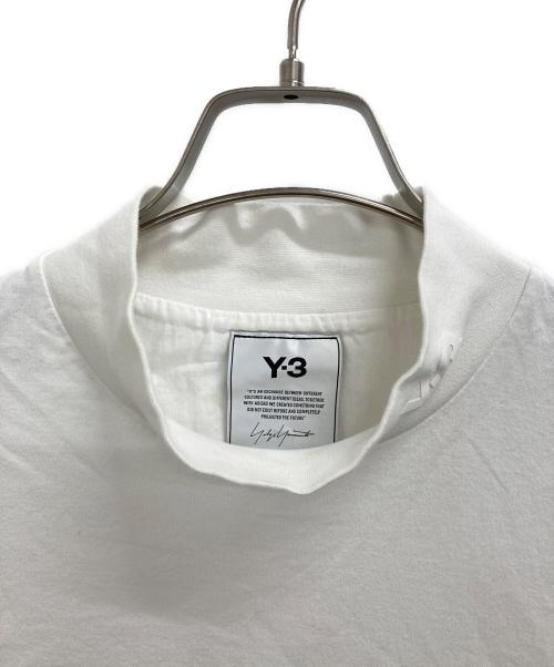 Y-3（ワイスリー）Y-3 (ワイスリー) ハイネックカットソー ホワイト サイズ:XLの古着・服飾アイテム