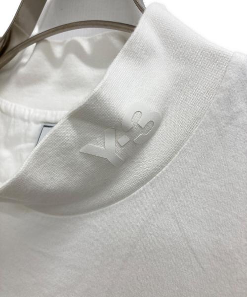 Y-3（ワイスリー）Y-3 (ワイスリー) ハイネックカットソー ホワイト サイズ:XLの古着・服飾アイテム