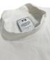 中古・古着 Y-3 (ワイスリー) ハイネックカットソー ホワイト サイズ:XL：5000円