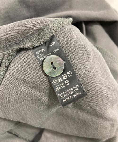 mizuiro-ind（ミズイロインド）mizuiro-ind (ミズイロインド) ワンピース グレー サイズ:FREEの古着・服飾アイテム