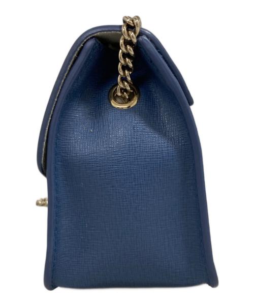 FURLA（フルラ）FURLA (フルラ) ショルダーバッグ ブルーの古着・服飾アイテム