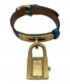 HERMESエルメス）の古着「ケリーウォッチ」｜ゴールド