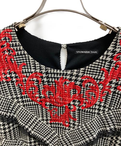 VIVIENNE TAM（ヴィヴィアンタム）VIVIENNE TAM (ヴィヴィアンタム) ワンピース グレー サイズ:1の古着・服飾アイテム