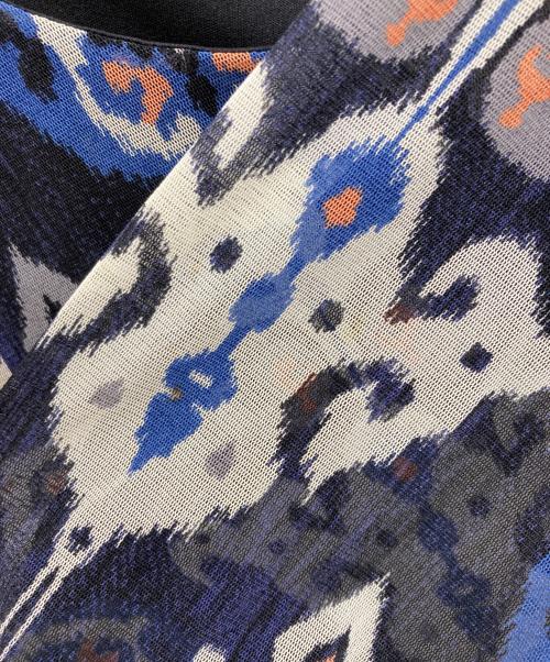 VIVIENNE TAM（ヴィヴィアンタム）VIVIENNE TAM (ヴィヴィアンタム) パワーネット花柄ノースリーブワンピース ネイビー サイズ:1の古着・服飾アイテム