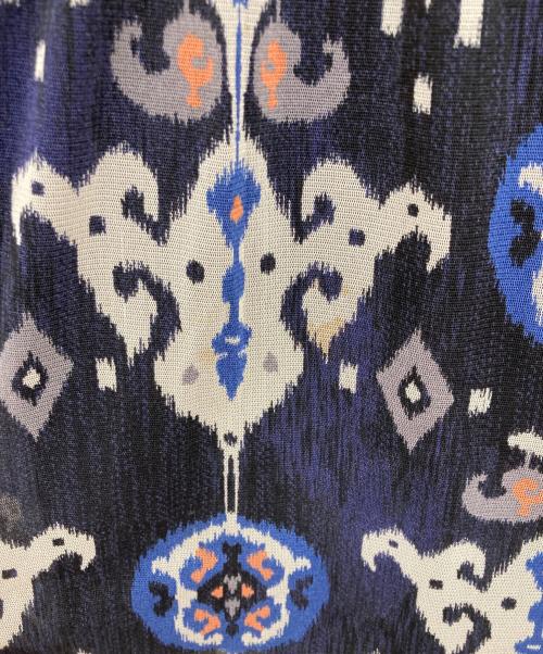 VIVIENNE TAM（ヴィヴィアンタム）VIVIENNE TAM (ヴィヴィアンタム) パワーネット花柄ノースリーブワンピース ネイビー サイズ:1の古着・服飾アイテム