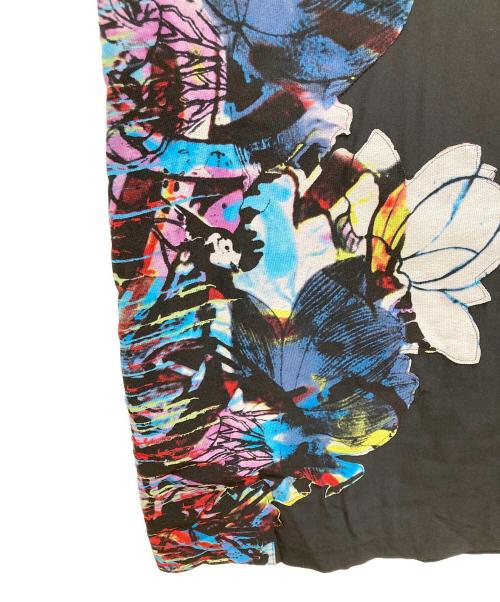 VIVIENNE TAM（ヴィヴィアンタム）VIVIENNE TAM (ヴィヴィアンタム) シルクノースリーブワンピース ブラックの古着・服飾アイテム