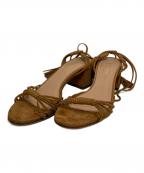 AQUAZZURAアクアズーラ）の古着「サンダル」｜ブラウン