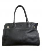 TOD'Sトッズ）の古着「ジレリ レザートートバッグ」｜ブラック
