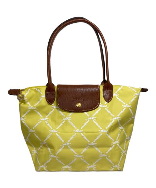 LONGCHAMP（ロンシャン）LONGCHAMP (ロンシャン) ハンドバッグ イエローの古着・服飾アイテム
