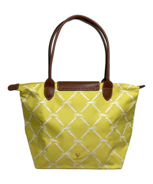 LONGCHAMP（ロンシャン）LONGCHAMP (ロンシャン) ハンドバッグ イエローの古着・服飾アイテム
