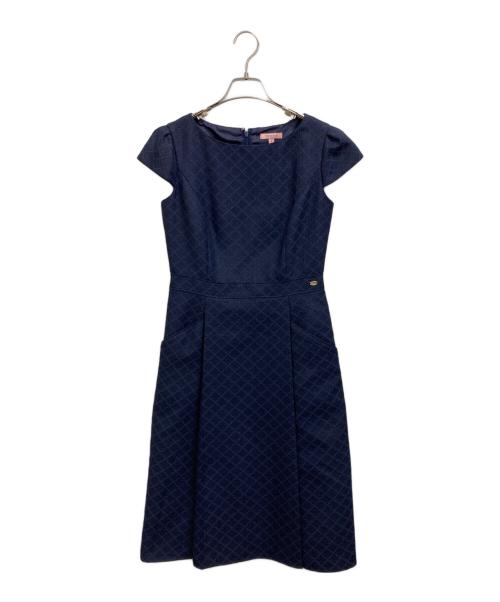 TOCCA（トッカ）TOCCA (トッカ) ノースリーブワンピース ネイビーの古着・服飾アイテム